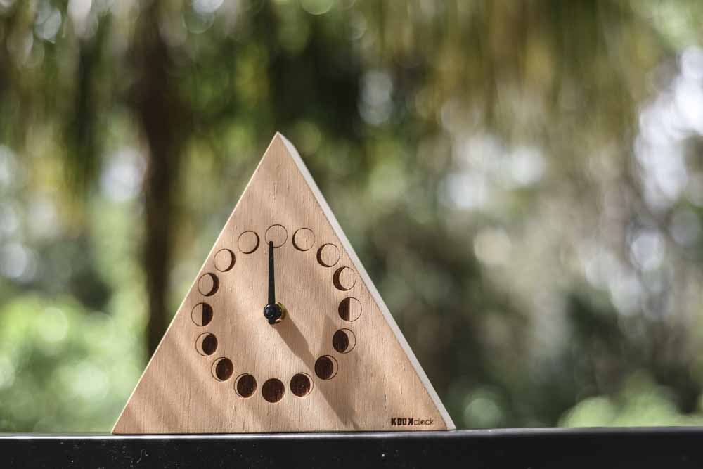 Triangle Moon Phase Clock (21.5cm x 18.5cm)