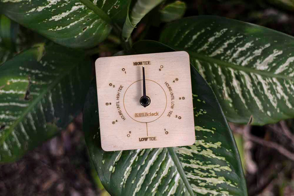 Classic square tide clock – Kook Clock